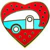 imageCamco Life is Better at The Campsite Sunrise Design Decorative Enamel PinPerfect Accessory for Clothing Totes Backpacks Purses Hats and More 53265Multicolor
