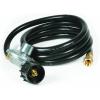 imageCamco Low Pressure Gas Regulator  Rated at 70000 BTUs Per Hour  Includes 8Foot Hose  Great for Camping RVing Grilling and More 57704Regulator with 6 Hose
