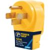 imageCamco Power Grip Camper  RV Replacement Plug  Attach 50 Amp Plug to Existing RV Extension Cord  Features 50 Amp RV Plug NEMA 1450P ampamp Ergonomic Designed Handle  Rated 125250V12500W 5525550 Amp