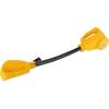imageCamco PowerGrip CamperRV Dogbone Electrical Adapter  Features 30Amp Male NEMA TT30P and 50Amp Female NEMA 1450R Ends  Rated for 125V3750W 55185