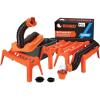 imageCamco Rhino Ultimate 20 RV Sewer Hose Kit  AllinOne Sewer Hose Solution  11Piece Combo Kit Includes Storage Box for Nesting Support ampamp Camper Organization 43075