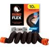 imageCamco RhinoFLEX 10 RV Sewer Hose Extension  Features Collapsible Design for RV Storage  Includes PreAttached Lug ampamp Bayonet Fitting Heavy Duty Polyolefin ampamp Reinforced wSteel Wire 39774