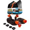 imageCamco RhinoFLEX 20Ft RV Sewer Hose Kit  Features Clear Elbow Fitting wRemovable 4in1 Adapter  Connects to 3 Slip or 3354 NPT Threaded Sewer Connection 39742Rhino Sewer Hose wSidewinder