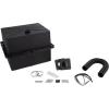 imageCamco SidebySide Double Battery Box  Features Vented Design to Expel Hazardous Gases ampamp Holds 2 Group 24 Batteries  RV Accessories Include Battery Box Hose Louvered Vent Grill ampamp More 55385