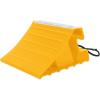 imageCamco Standard Wheel Chock for Trailers ampamp RVs  Heavy Duty Trailer Wheel Chock Constructed of Durable Plastic wUV inhibitors  for Use wTires Up to 26inches  ReHitch in Confidence  44412Large w Rope