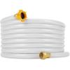 imageCamco TastePURE 25Ft  RV Drinking Water Hose  Contains No Lead No BPA ampamp No Phthalate  Features Reinforced Design ampamp Crafted of PVC  12 Inside Diameter Made in the USA 22733