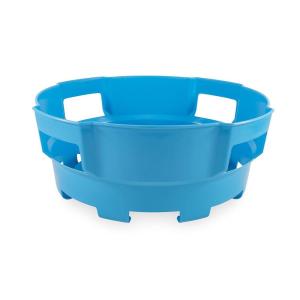 imageCamco 20167 RV Water Hose and Electrical Cord Basket Blue  Provides Organization and Storage for Your RV Water Hoses and Electrical Cords  Holds Up to 75feet of HoseWater Hose Basket
