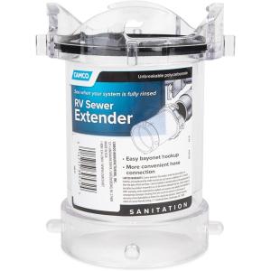 imageCamco 39592 9quot Clear Sewer Hose Adapter5  Inch