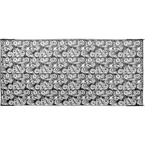 imageCamco 42841 Swirl Awning Leisure MatBlue 8 X 16Swirl Charcoal
