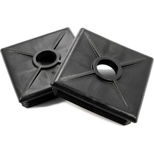 imageCamco 4Inch RV Bumper Caps  Easy Removal  Durable Construction  Black 2pack 40303No Size