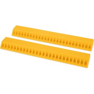 imageCamco AccuPark Vehicle Parking Aid  Features Heavy Duty High Visible Resin Design  Easy Peel ampamp Stick Installation  Measures 18116quot x 358quot x 138quot  2Pack 44441