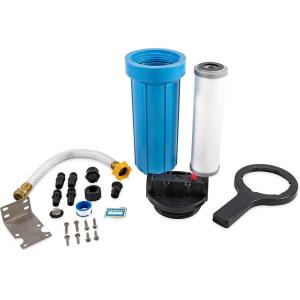 imageCamco EVO Marine Water Filter  Offers Premium Water Filtration for Your Boats Fresh Water Supply  Features Multiple Hookup Options  Compatible with 212inch x 10inch Filter Cartridges 40634