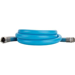 imageCamco EVOFlex 10Ft RV Drinking Water Hose  Features Extra Flexible Design wStainless Steel Strain Relief Ends  LeadFree BPAFree and PhthalateFree  58 Inside Diameter 22592