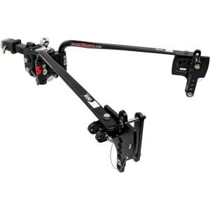 imageCamco EazLift ReCurve R6 600lb Weight Distribution Hitch  Features 800lb Max Tongue Weight Rating 2inch Ball has a 8000lb Max Rating and Adaptive Sway Control  48779