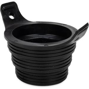 imageCamco Flexible 3in1 Sewer Adapter Hose Seal Flexible Fitting That Makes Connection to a Sewer Inlet Simple and Less Hands On 39318 BlackOne Size