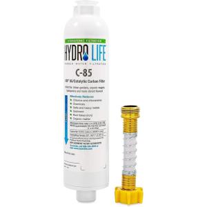 imageCamco Hydro Life 52700 Inline Water Filter with Flexible Hose Protector Hydroponics C85