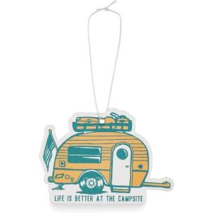 imageCamco Life is Better at The Campsite Air Freshener  Features Along the Shore Fragrance ampamp Elastic Cord  Use as Car Air Fresheners CamperRV Air Freshener Air Freshener for Home and More 53363