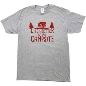 imageCamco Life is Better at The Campsite Crew NeckGray
