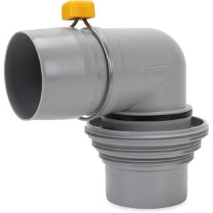 imageCamco RV Easy Slip Elbow and 41 Adapter  Features a Larger Inside Diameter for Faster Dumping and Adapter Fits 3Inch Slip or 3Inch35Inch and 4Inch Threaded Pipe 39144