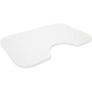 imageCamco RVMarine Sink Mate Cutting Board  Features Adjustable NonSlip Rubber Feet Scrap CutOut Builtin Juice Groove and Measures 12Inches x 18Inches for Larger RVBoat Sinks 43850