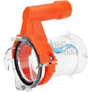 imageCamco Rhino RV Sewer Hose Extender PRO  5 Sewer Hose Extension  TorqueGrip Handle with Builtin LED Flashlight  The Easiest Way to Connect Your RV Sewer Hose 39570