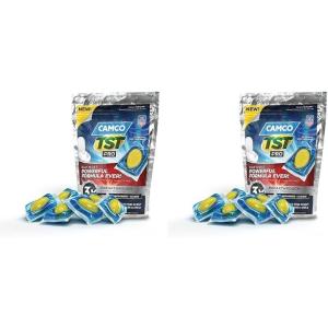 imageCamco TST PRO RV Toilet Treatment DropINs  Innovative BioEnzymatic Formula  Fastest Odor Stopper ampamp RV Sewer Waste Break Down  RV Black Tank Treatment  Fresh Pine  SepticSafe 10Pk 41770