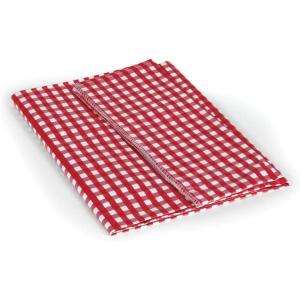 imageCamco Table Cloth Set with Table and Bench Covers RedWhite 51021Picnic Tablecloth Only