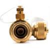 imageCamco 59125 Propane Brass Tee with 5 Hose