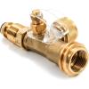 imageCamco 59125 Propane Brass Tee with 5 Hose
