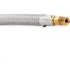 imageCamco 591555 Pigtail Propane Hose Connector 24Inch Stainless Steel Braid cCSAus  for Propane Cylinder Connection to an RV or Trailer Propane Regulator24inch