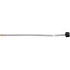 imageCamco 591555 Pigtail Propane Hose Connector 24Inch Stainless Steel Braid cCSAus  for Propane Cylinder Connection to an RV or Trailer Propane Regulator24inch
