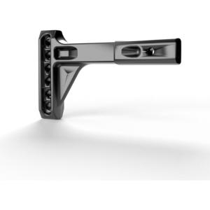 imageCamco EAZ Lift 14 x 25 x 55 inch RV Weight Distribution Steel Shanks with Powder Coated Finish and Open Head Adjustment Fits 2 x 2 Receiver BlackHiLow Shank