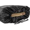 imageCamco 42823 Outdoor RV Awning Mat with Storage Bag 9Feet x 12Feet  The Perfect Outdoor Accessory with Multiple Uses  Bonus Storage Bag Included  Leaf BrownTan Design