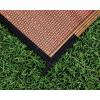 imageCamco 42823 Outdoor RV Awning Mat with Storage Bag 9Feet x 12Feet  The Perfect Outdoor Accessory with Multiple Uses  Bonus Storage Bag Included  Leaf BrownTan Design