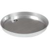 imageCamco 20860 30quot ID x 2quot Aluminum Water Heater Drain Pan with PVC Fitting20Inch ID