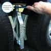 imageCamco EazLift 10Inch Metal Wheel Stop with Wrench and Lock for RVs  Fit a Tire Spacing 3 to 10inches  2Pack 44661