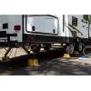 imageCamco Yellow Stabilizer Jack Support  Provides a Sturdy Durable Surface for Stabilizer Jacks  Offers 7quot of Lift Constructed with Durable UV Resistant Material  44424Single Pack