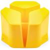 imageCamco Yellow Stabilizer Jack Support  Provides a Sturdy Durable Surface for Stabilizer Jacks  Offers 7quot of Lift Constructed with Durable UV Resistant Material  44424Single Pack