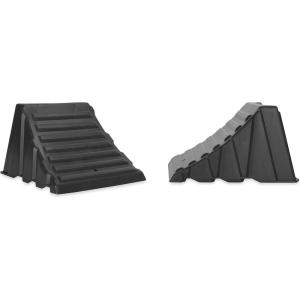 imageCamco 44432 Wheel Chock Without Rope Helps Keep Your Trailer or RV in Place Pack of 1 Yellow1 Pack
