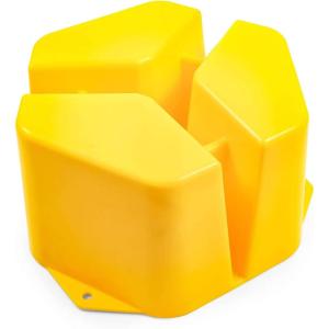 imageCamco Yellow Stabilizer Jack Support  Provides a Sturdy Durable Surface for Stabilizer Jacks  Offers 7quot of Lift Constructed with Durable UV Resistant Material  44424Single Pack