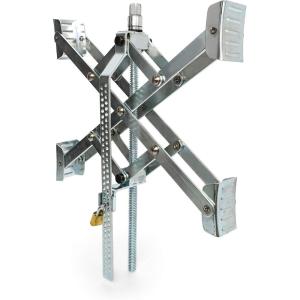 imageEazLift EazLift 18 Wheel Stop with Wrench and Lock  Fits tire spacing from 918 inches  Features Raised Ribs for Increased Traction 44663