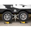 imageCamco CamperRV NonSlip Base Pad for Curved Levelers and Wheel Chocks  Keeps RV Wheel Chocks ampamp Curved RV Leveling Blocks from Shifting  Features Builtin Carry Handles  Crafted of Rubber 44426NonSlip Base Pad