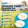 imageCamco 40549 Replacement Cap Kit Propane Tank Cover BlackBeige