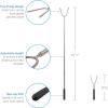 imageCamco Telescoping Roasting Forks  Allows for Roasting of Food Over an Open Fire  Features a TwoProng Design  4Pack with Storage Bag 44015