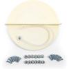 imageCamco 40549 Replacement Cap Kit Propane Tank Cover BlackBeige