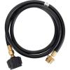 imageCamco 59825 12 Propane Hose Assembly  Acme x 1quot20 Male Throwaway Cylinder Thread5 Foot