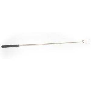imageCamco Durable Stainless Steel Hot Dog and Smore Roasting Fork for Campfires Extends Up to 34quot Excellent for Camping Hiking or RVing 44014  Black