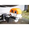 imageCamco Life is Better at The Campsite Trailer Hitch Cover  Protects Your Hitchball from Dirt and Rust  Compatible with 178inch and 2inch Diameter Balls 53306Orange