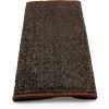 imageCamco 42947 RV Step Rug Premium Radius Wrap Around Step Rug Turf Material 22quot Wide  BlackBrown