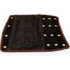 imageCamco 42947 RV Step Rug Premium Radius Wrap Around Step Rug Turf Material 22quot Wide  BlackBrown